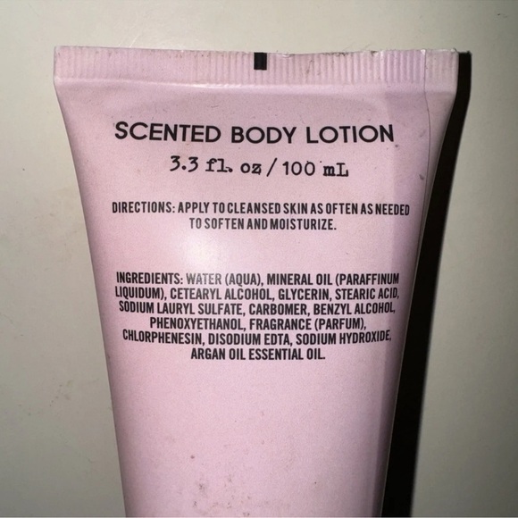 Argan Oil Premium Body Lotion 3.3 Fl Oz Scented Moisturizing Cream No. 6 OPENED - Picture 3 of 6